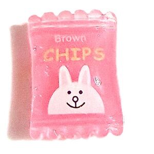 (10 for $16) Chip Bag Glossy Resin Croc Charm Jibbit Disney Croc Charms